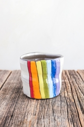 Rainbow Half Cup  