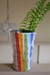 Rainbow Round Vase - 