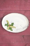 Season's Splendor Oval Tray  
