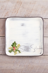 Seasons Splendor Square Plate (Small/Large) 