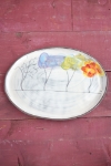 Seasons Oval Tray 