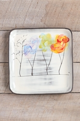 Seasons Square Plate (Small/Large) 