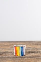 Shot Glass/Bud Vase - Rainbow 