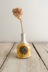 Sunflower Single Stem Vase 