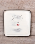 This Way Square Plate (Small/Large) 