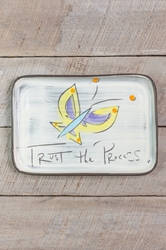 Trust the Process Rectangle Plate 