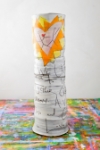 Union Poem Tall Vase 