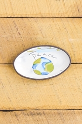 World Peace Mini Oval Tray 