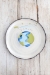 World Peace Round Plate (Small/Large) - 