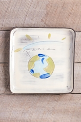 World Peace Square Plate (Small/Large) 